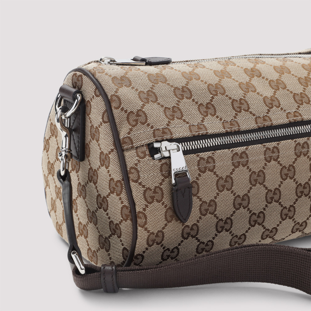 Gucci Beige GG canvas Crossbody Bag for Men Online USA at Darveys.com