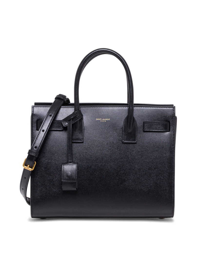 Saint Laurent Small Sac De Jour Tote In Black