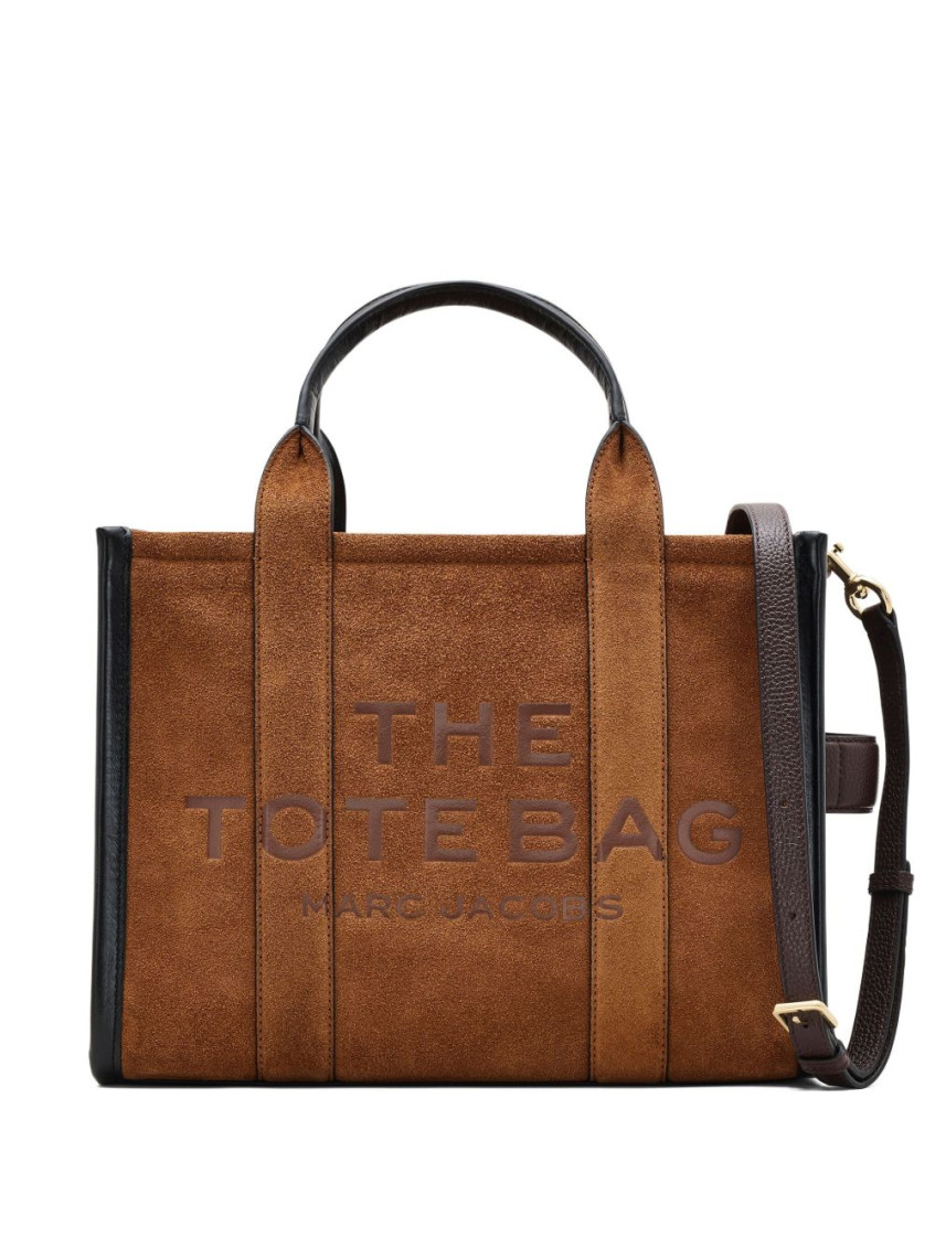 Marc Jacobs Brown Logo Medium Tote