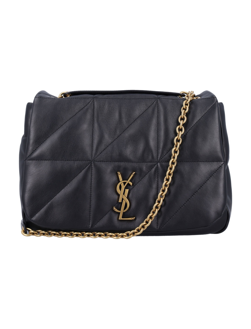 Saint Laurent Black Jamie 4.3 Medium Shoulder Bag In Black