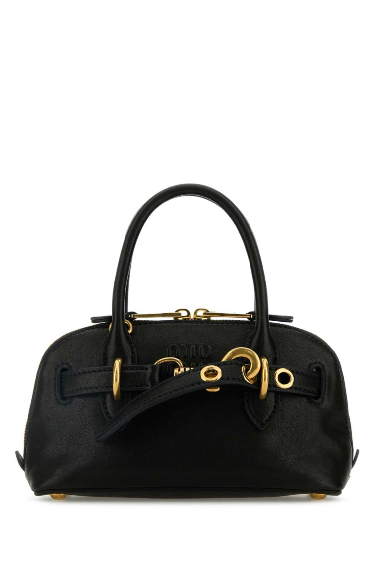 Miu Miu Black Aventure Mini Handbag