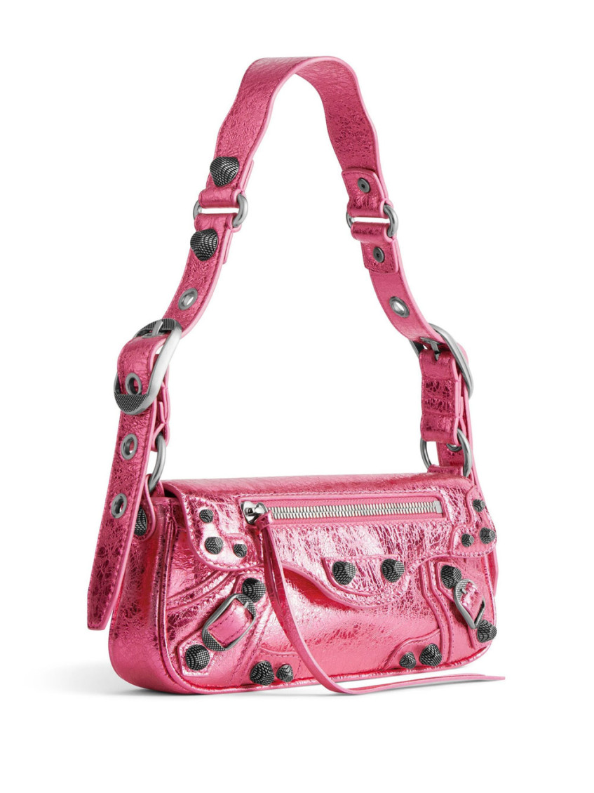 ショルダーバッグ・ポシェット BALENCIAGA FUCHSIA SMALL LE CAGOLE SLING SHOULDER BAG Balenciaga Pink Le Cagole Sling mini shoulder bag for Women