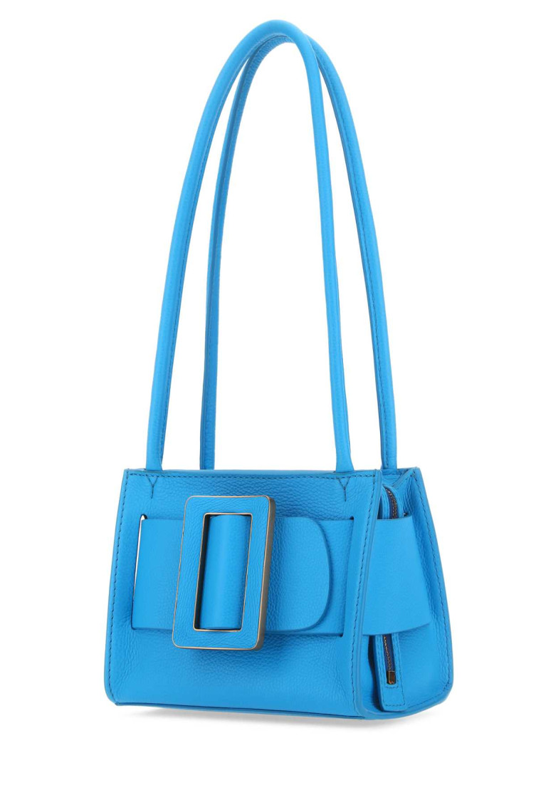 トートバッグ BOYY Light Blue Leather Bobby 18 Soft Shoulder Bag Boyy Light blue leather Bobby 18 Soft shoulder bag for Women