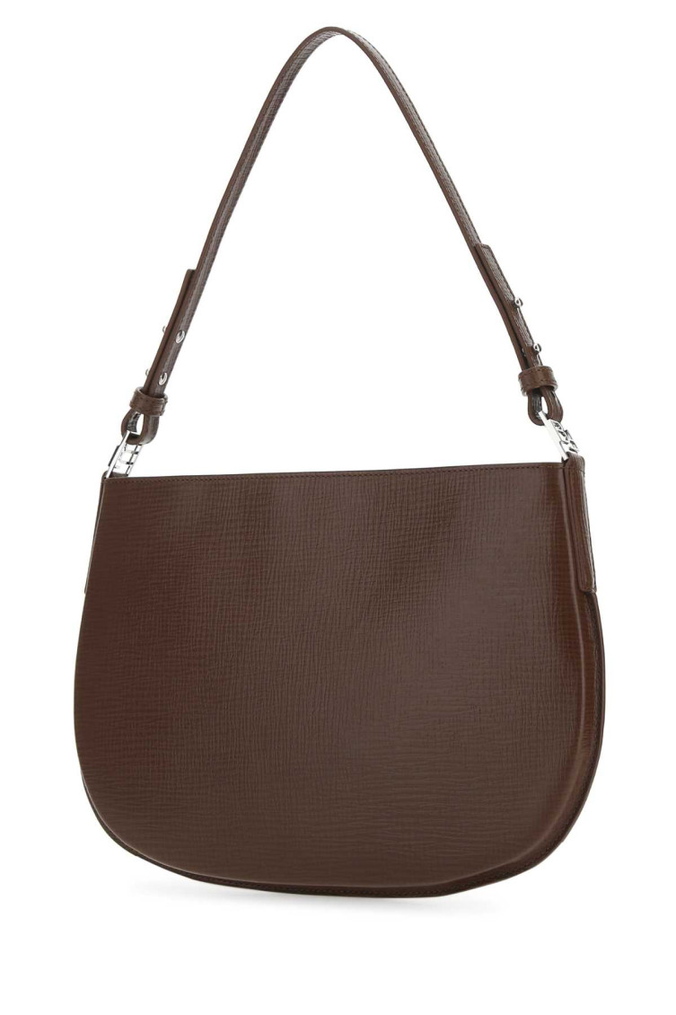 BY Far Brown leather Issa shoulder bag for Women Online USA at