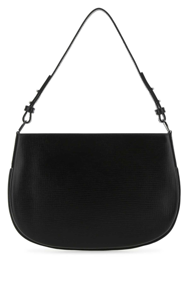 BY Far Black leather Issa handbag for Women Online USA at Darveys.com