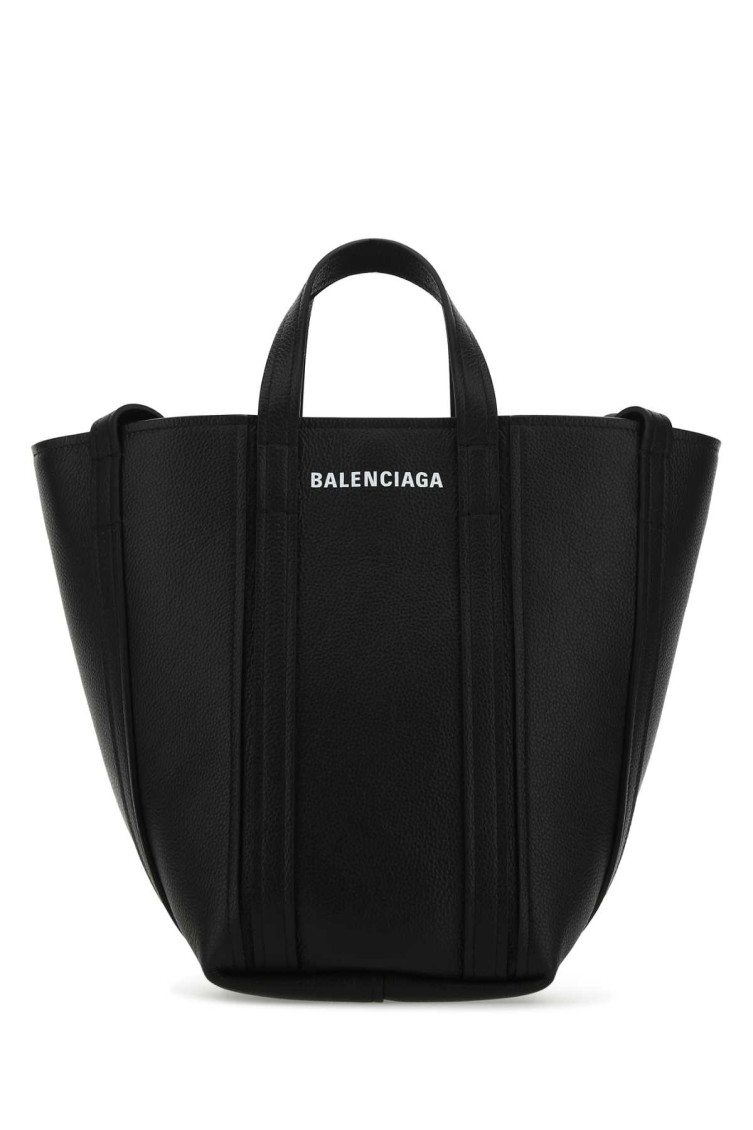 Balenciaga Black Everyday Xs North-south Tote In Black
