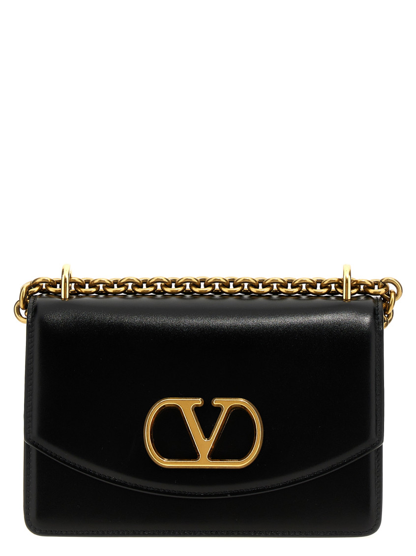 Valentino Borsa A Spalla Small In Black