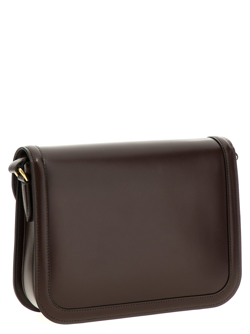 ショルダーバッグ・ポシェット Valentino Garavani Dark Brown Leather 9To5 Shoulder Bag Valentino Garavani Dark Brown 9TO5 Shoulder Bag for Women