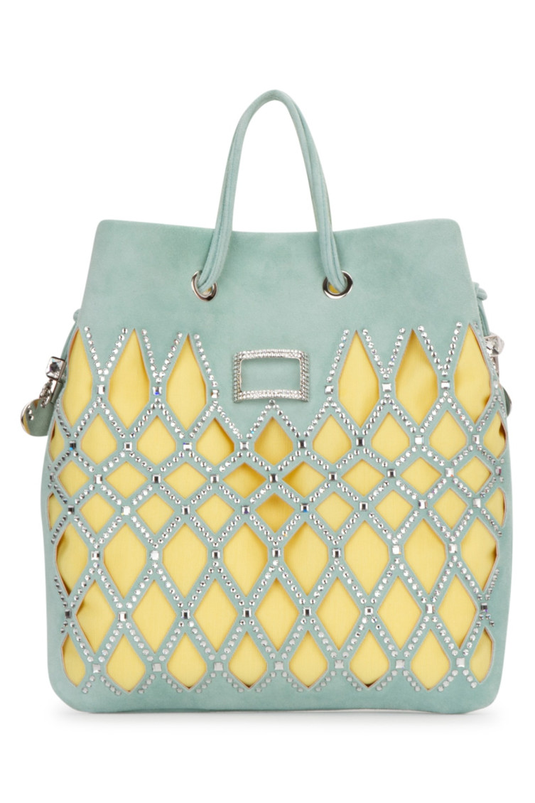 Roger Vivier Multicolor Queeny Tote Bag In Multicolor