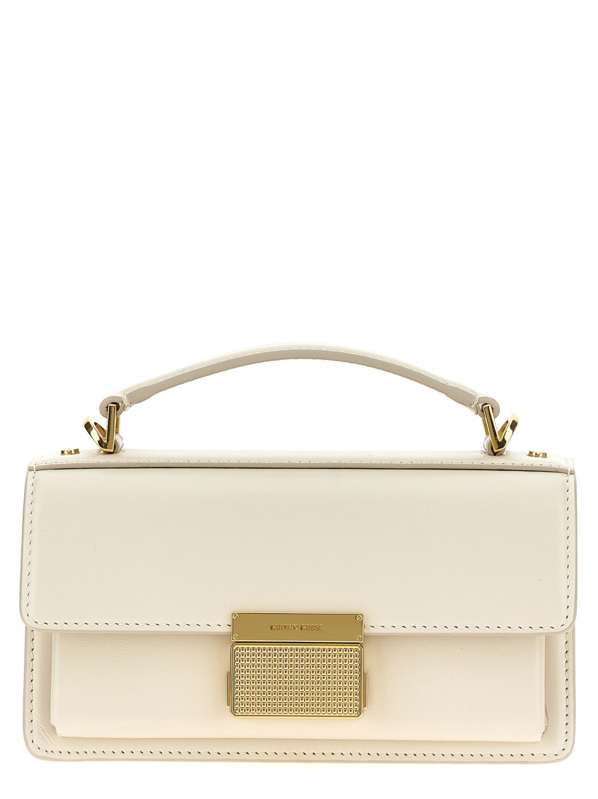 Golden Goose Small Venezia Top Handle Handbag In White