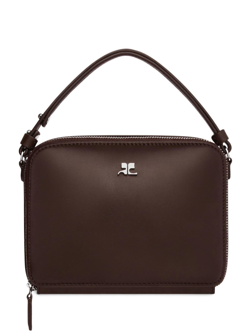 Courrèges Dark Brown Cloud Shoulder Bag In Dark Brown