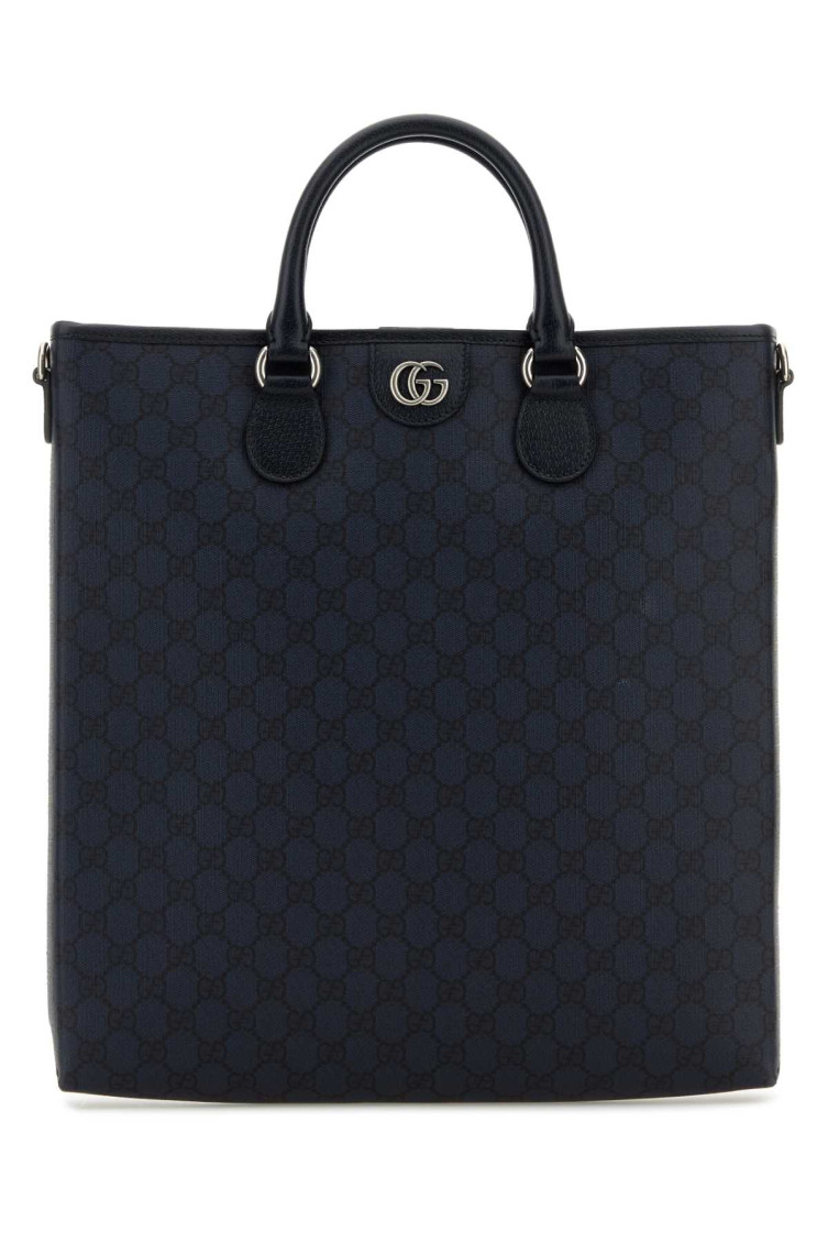 Gucci メンズネイビー トートバッグ Gucci Navy Blue GG Ophidia Large Tote for Men Online USA at