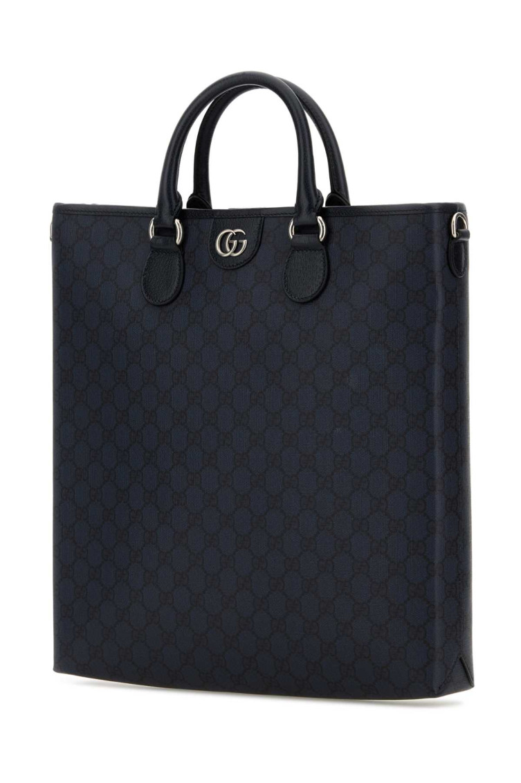 Gucci メンズネイビー トートバッグ Gucci Navy Blue GG Ophidia Large Tote for Men Online USA at