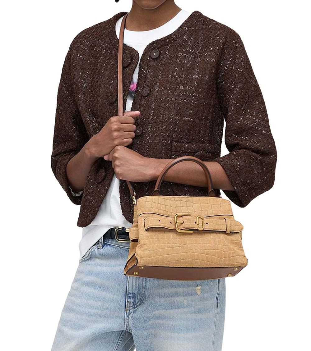 Marc Jacobs Light Brown Dakota Small Satchel for Women Online USA