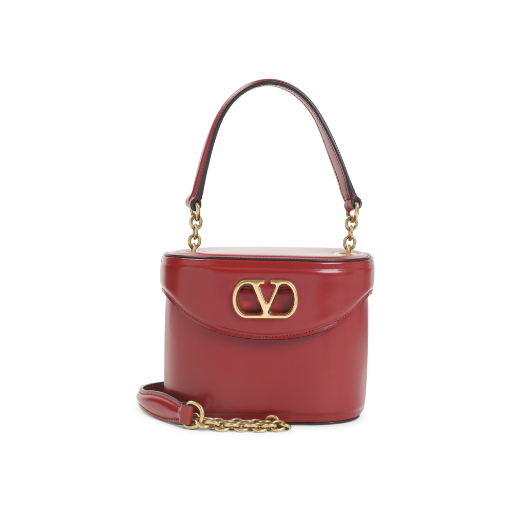 Valentino Chic Vanity Travel Bag In Red