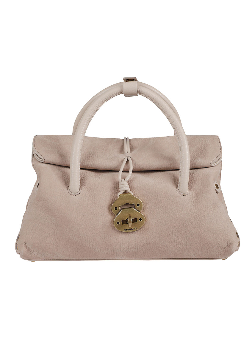 Zanellato Beige Dotta Jones Satchel In Sand