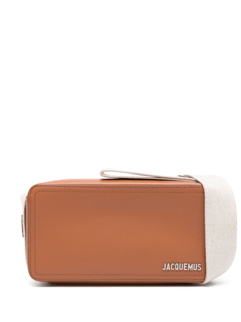 Jacquemus Men Le Cuerda Horizontal Crossbody Bag In Brown