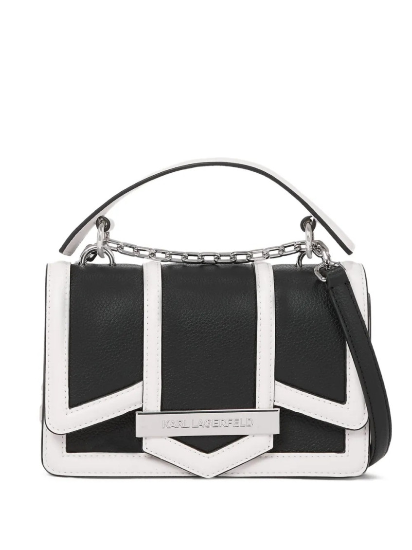 Karl Lagerfeld Blackwhite K Nova Small Crossbody Bag In Multi