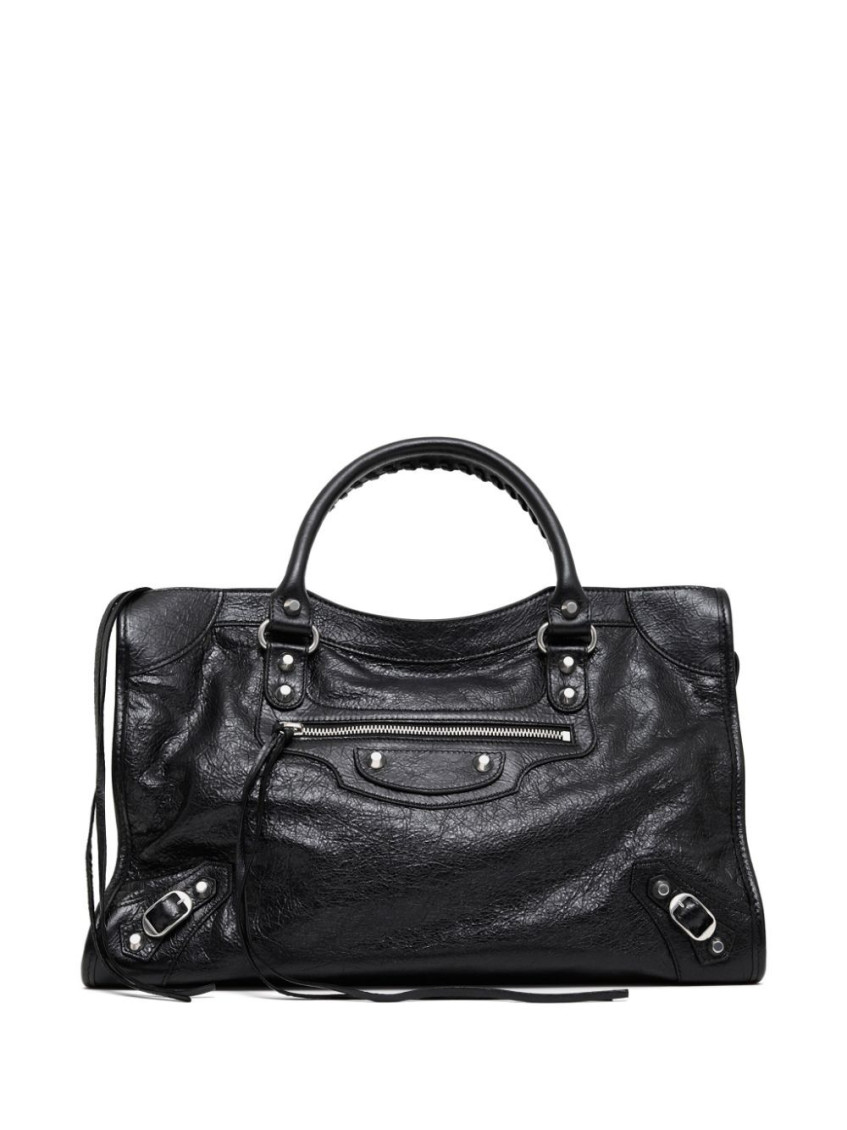 Balenciaga Le City Bag M' Handbag In Black