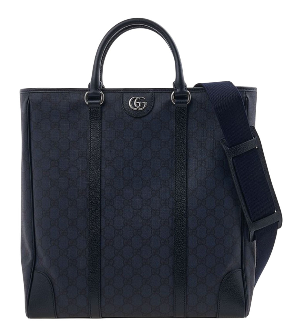Gucci Navy Blue Ophidia Large Tote for Men Online USA at Darveys.com