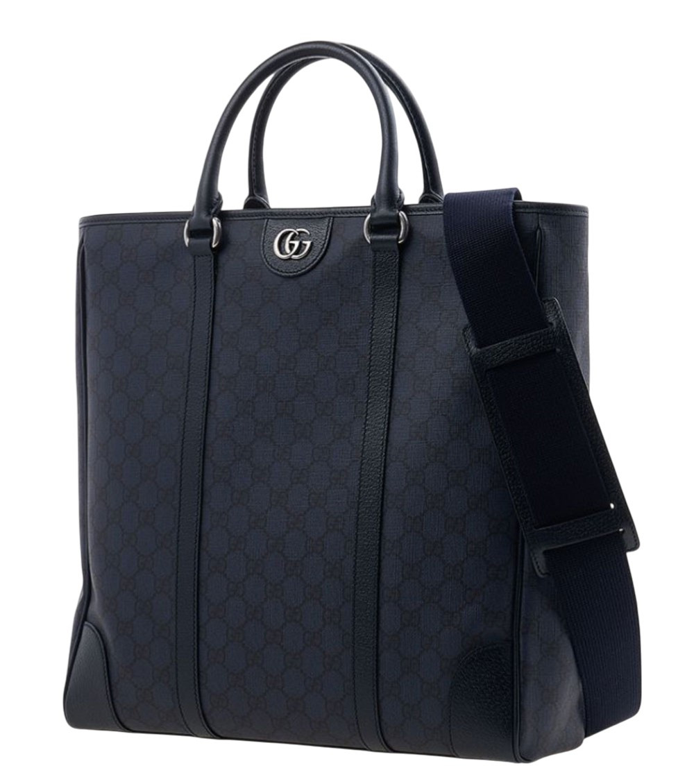 Gucci Navy Blue Ophidia Large Tote for Men Online USA at Darveys.com