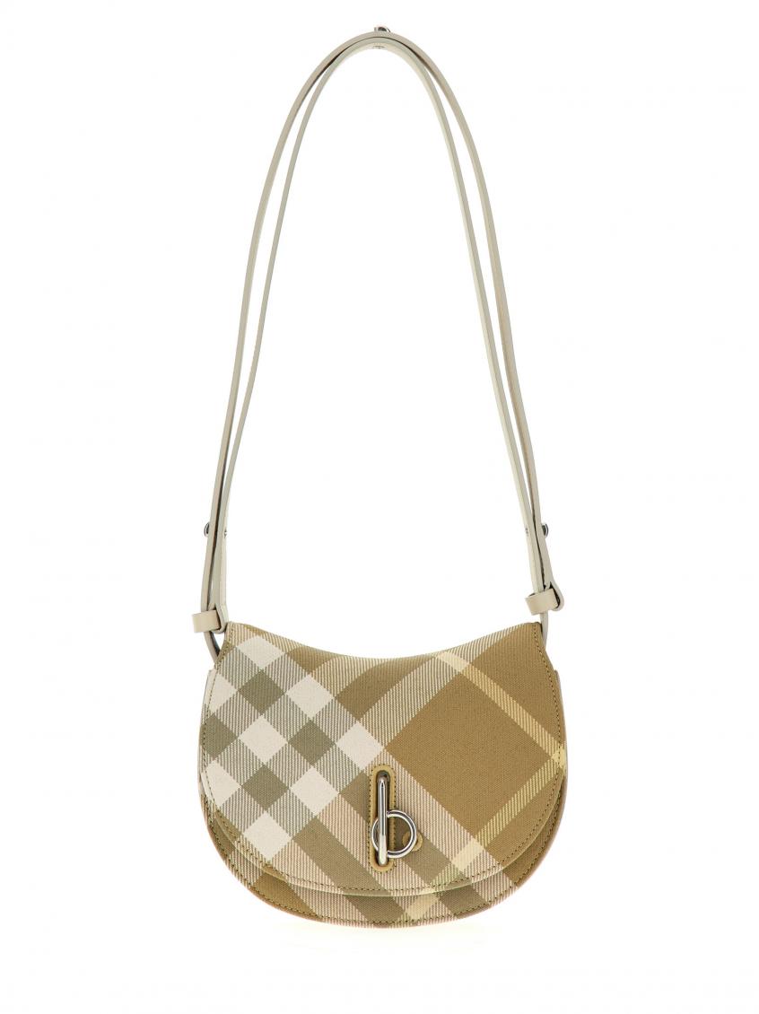 Burberry Beige Rocking Horse Medium Shoulder Bag In Beige