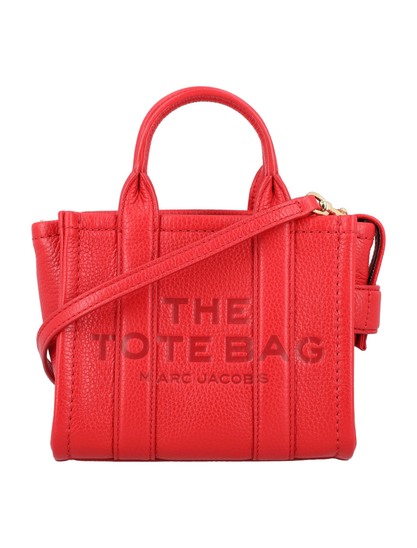 Marc Jacobs Red The Mini Tote Bag In Red