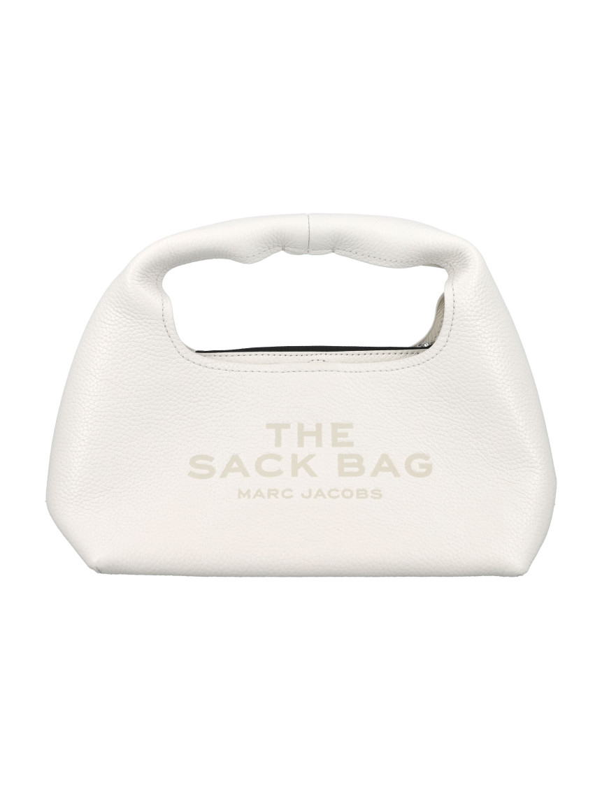 Marc Jacobs White The Mini Sack Bag | ModeSens