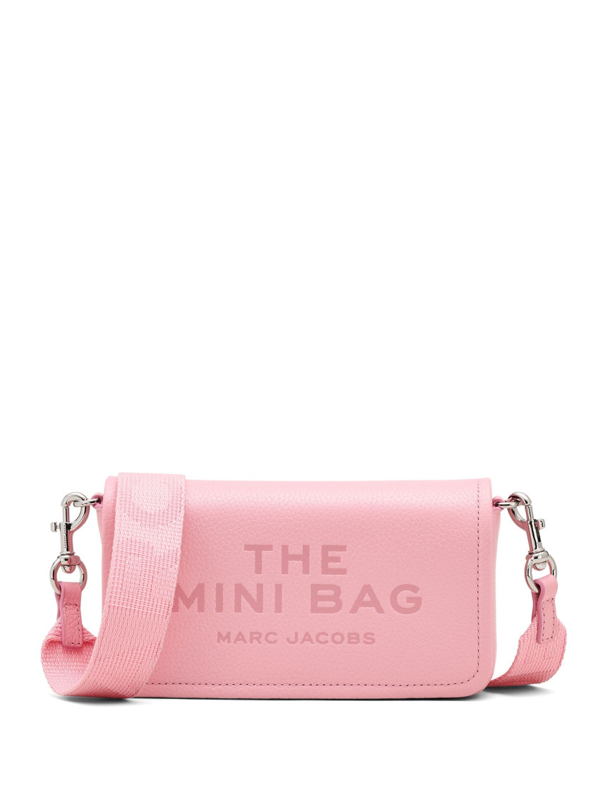 Marc Jacobs Light Pink The Leather Mini Bag In Light Pink
