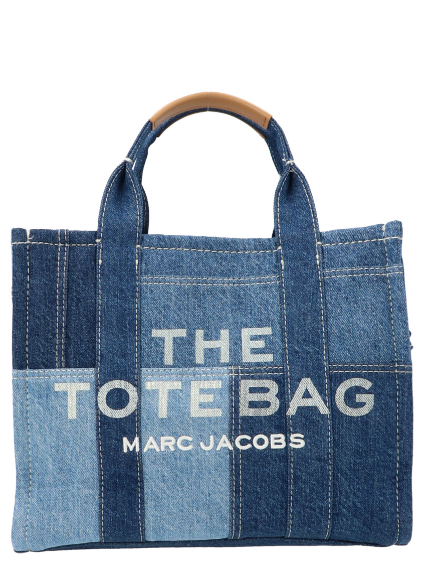 MARC JACOBS DENIM THE MEDIUM TOTE SHOPPER 