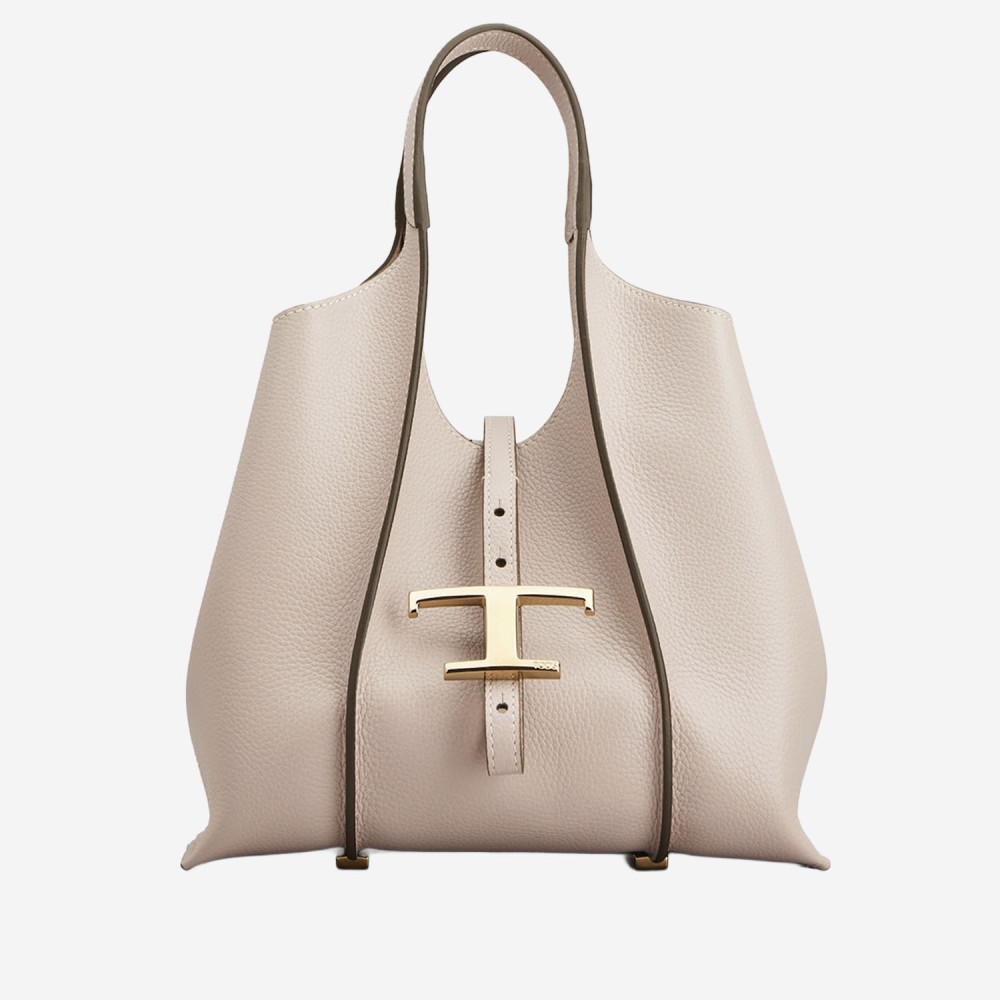 Tod's Light Pink T Timeless Tote