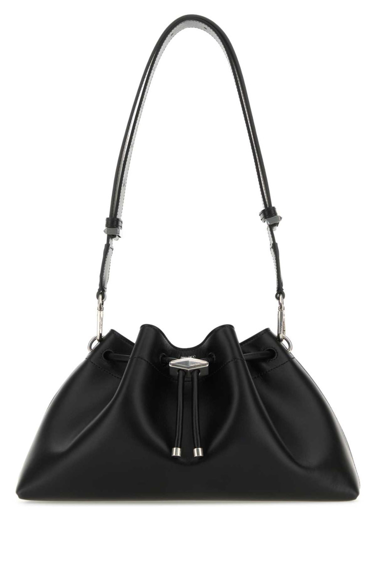 Jimmy Choo Borsa A Tracolla Bon Bon In Pelle Nera Donna In Black