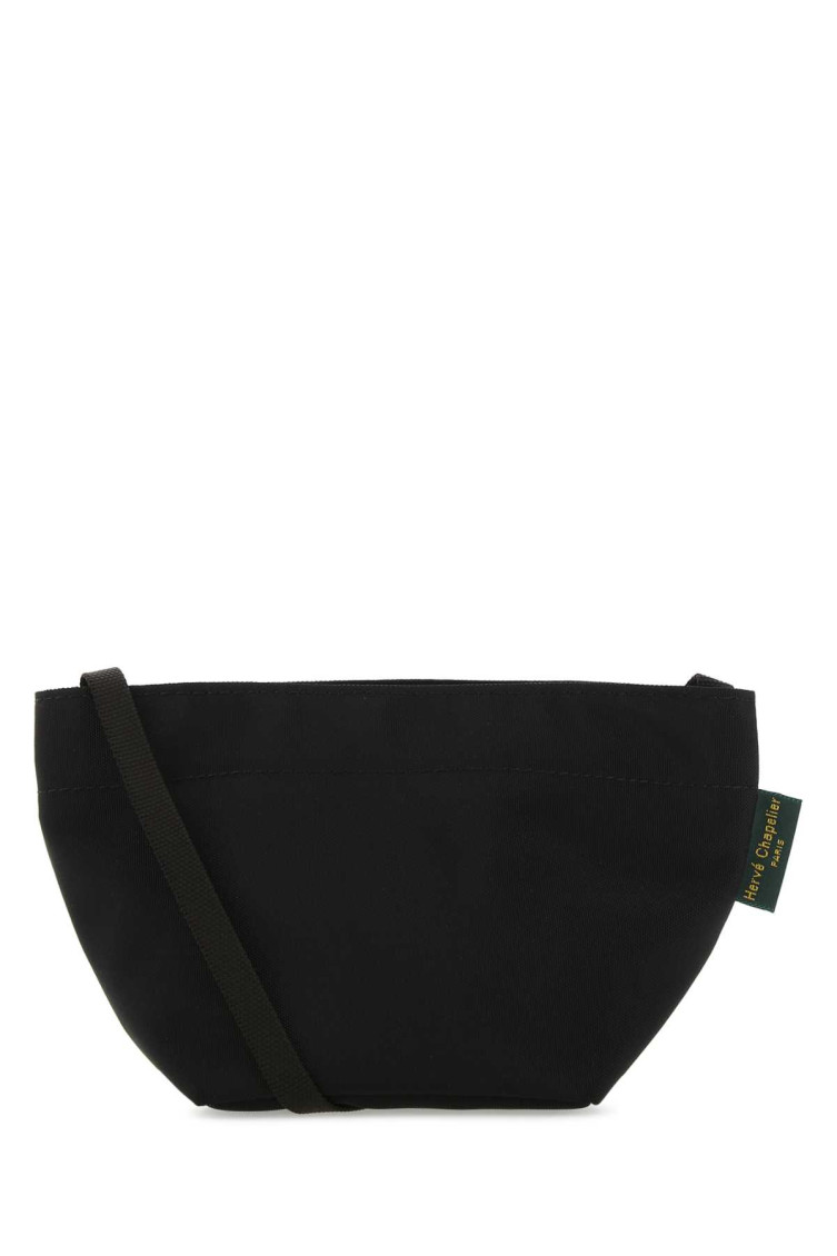 Herve Chapelier Borsa Tote Two Tone Xl In Black