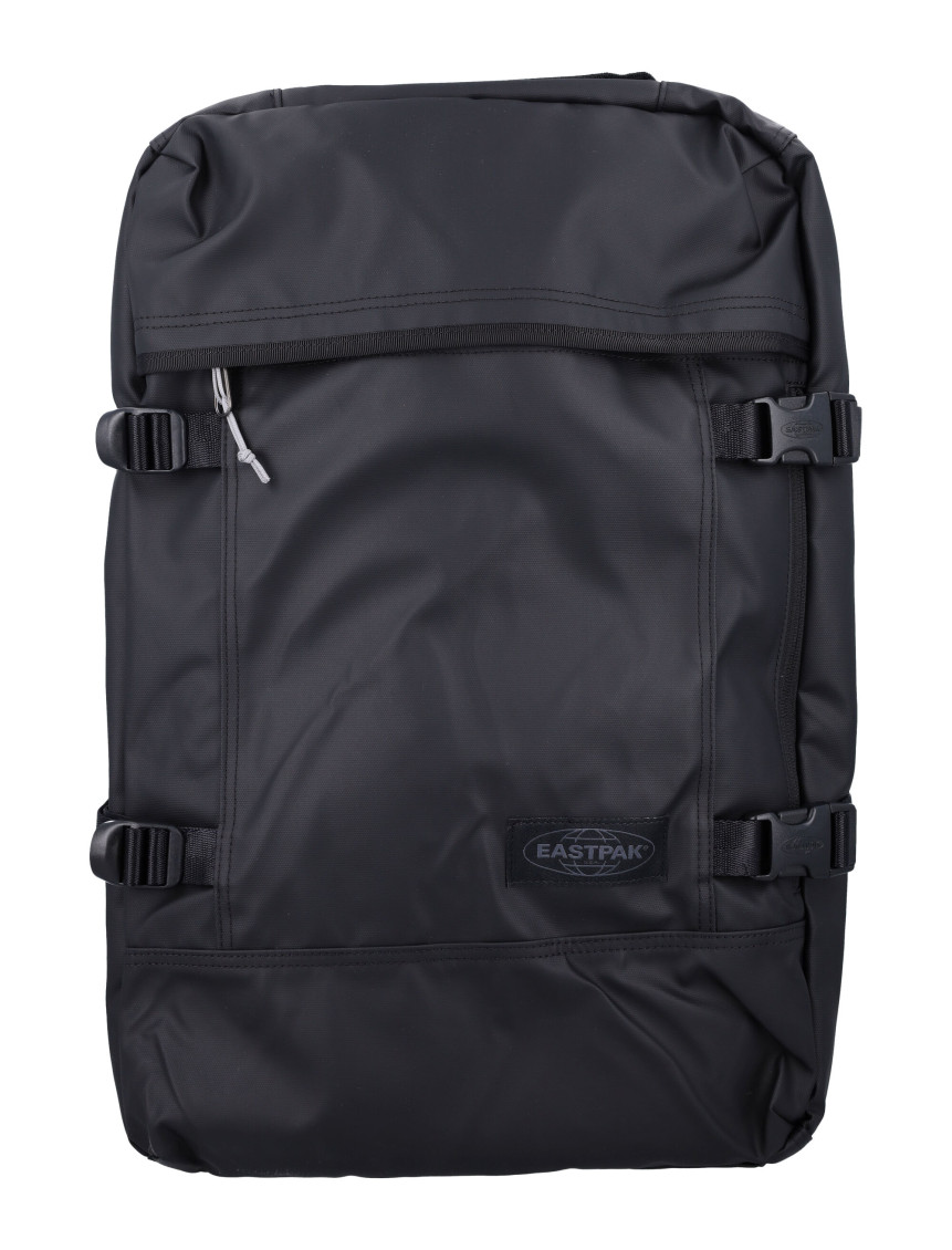 Eastpak Black Transpack Logo-patch Backpack In Black