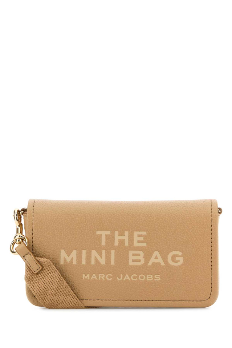 Marc Jacobs Brown Leather The Mini Bag Crossbody Bag In Brown