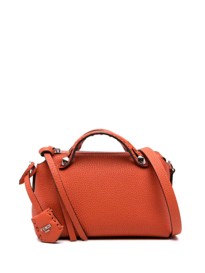 Fendi Orange By The Way Selleria Mini Mini Bag In Orange