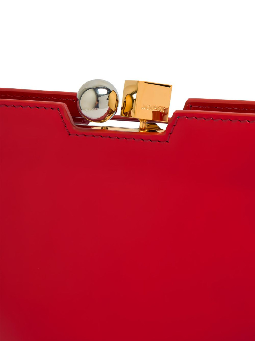 Jacquemus Red Salon Medium Shoulder Bag for Women Online India at