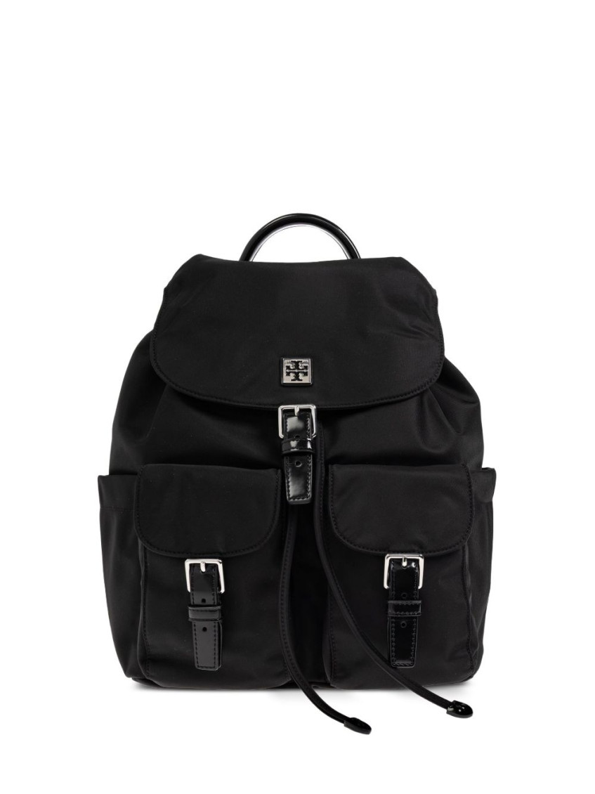 Tory Burch Black Virginia Backpack