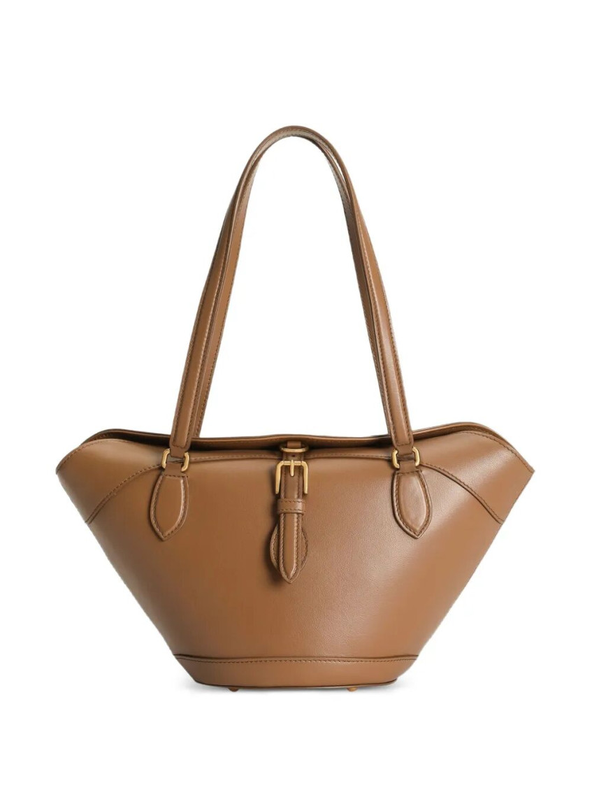 Dolce & Gabbana Brown Leather Tote Bag