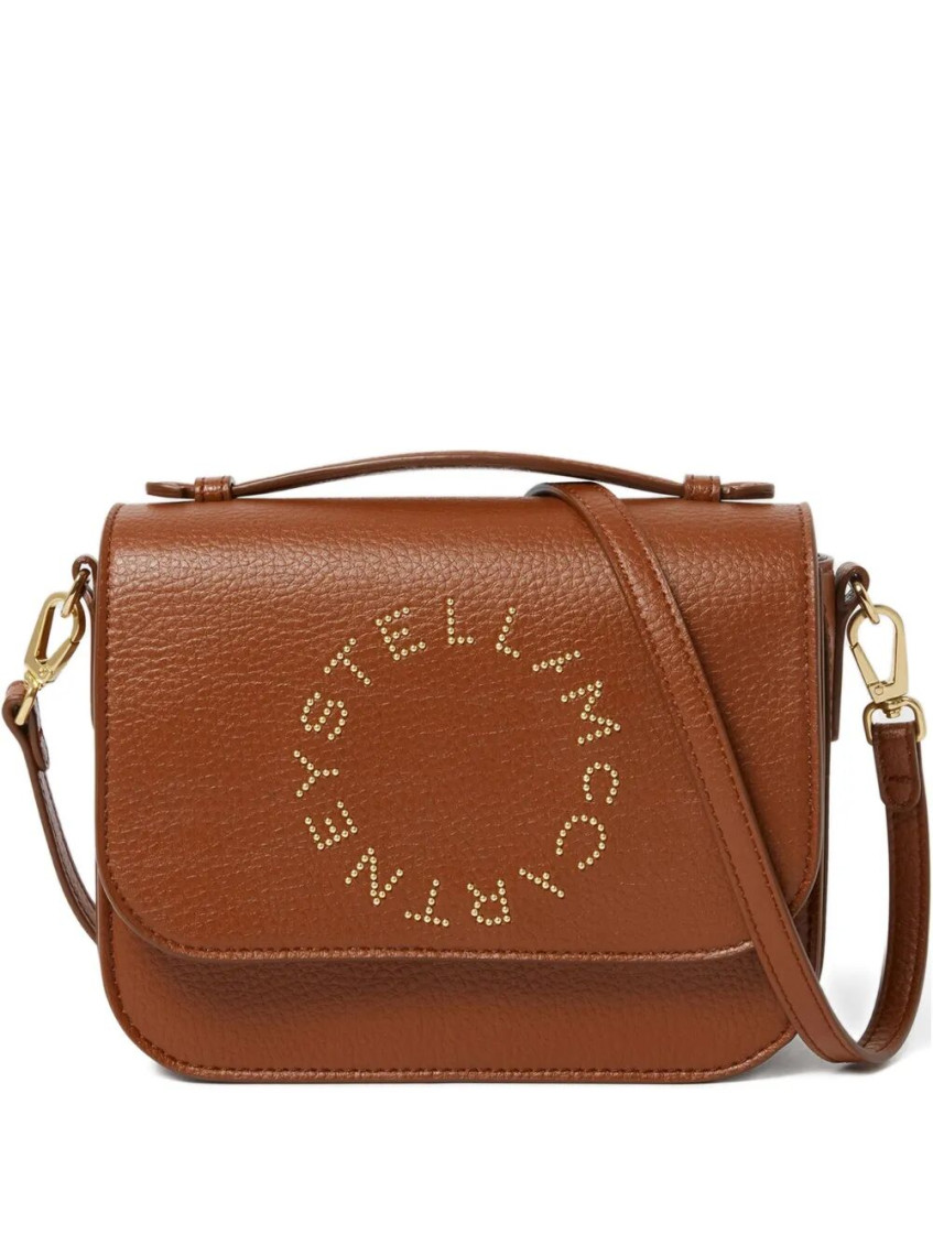 Stella Mccartney Messenger Bag With Logo Crossbody Strap