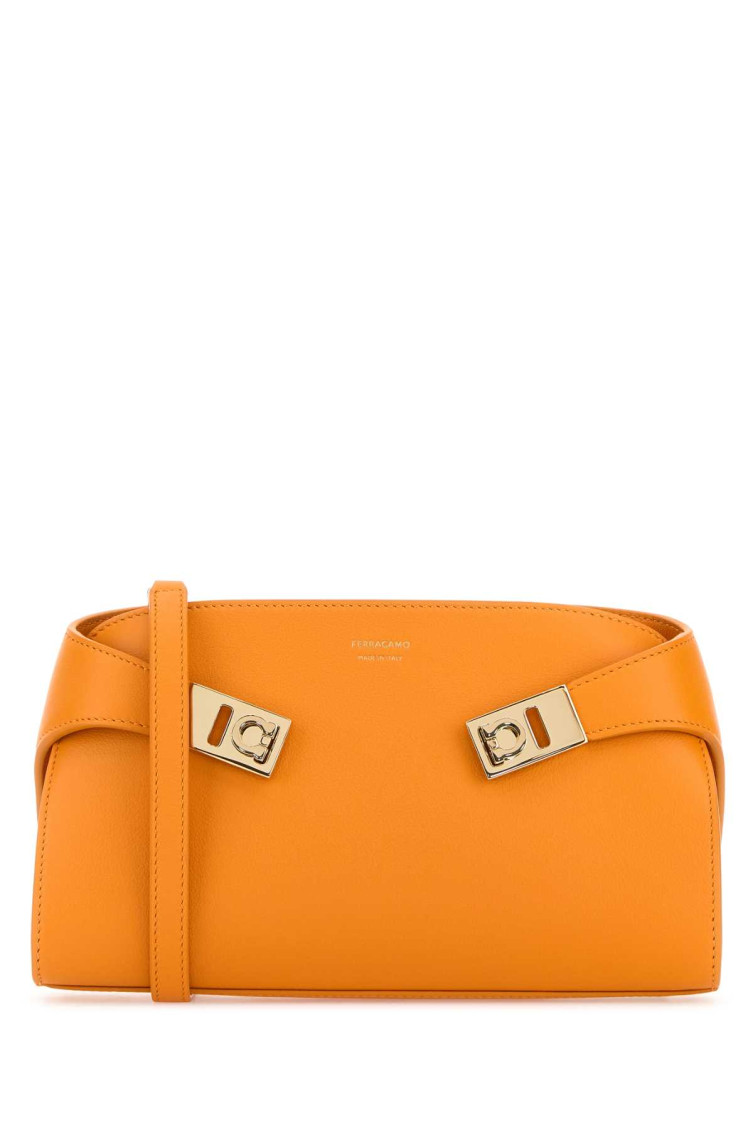 Ferragamo Leather Crossbody Bag Strap Adjustable