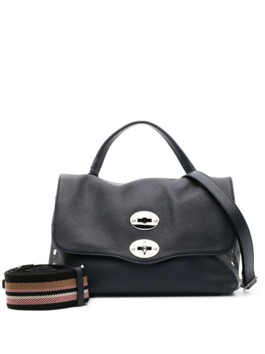 Zanellato Small Postina Daily Tote Bag In Navy Blue