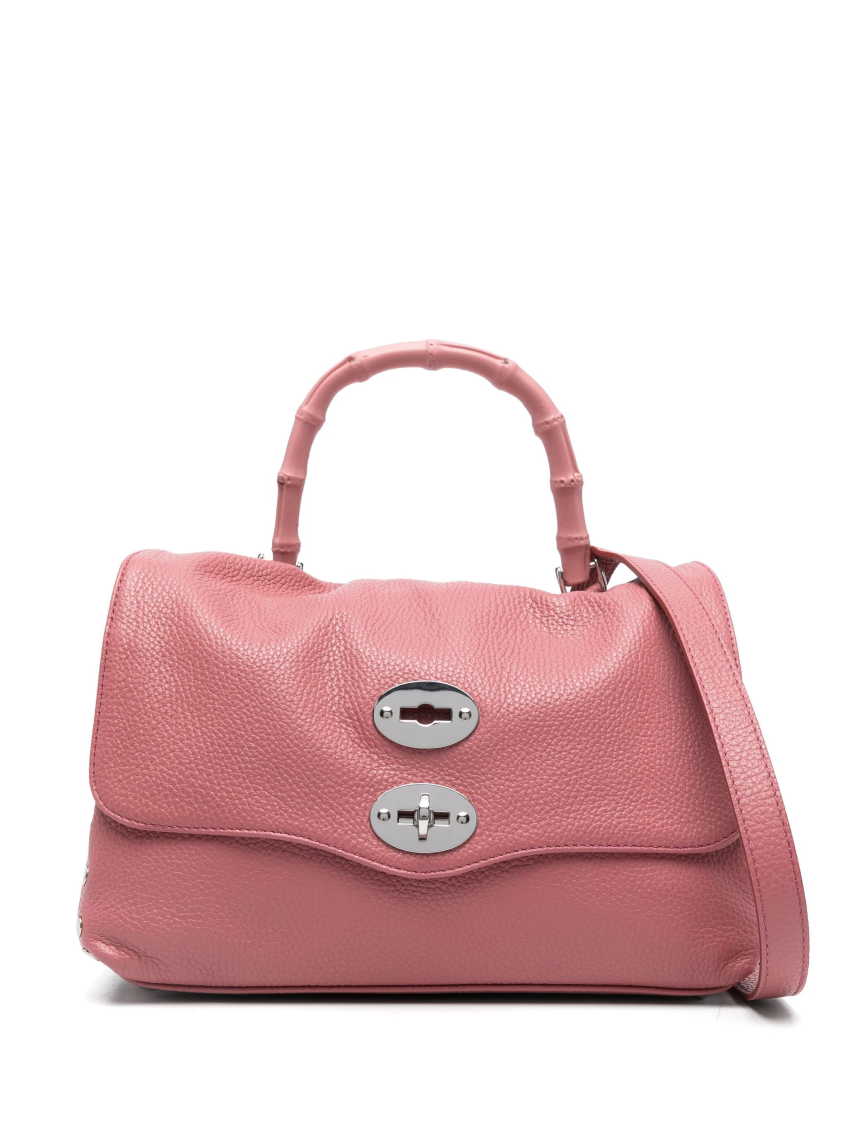 Zanellato Baby Postina Daily Bamboo Top Handle Bag In Pink