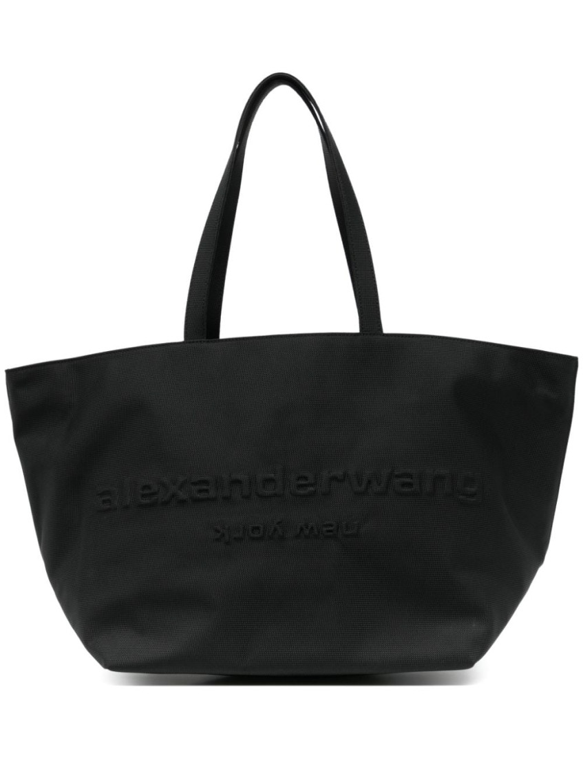 Alexander Wang Punch Tote Bag In Nylon Canvas