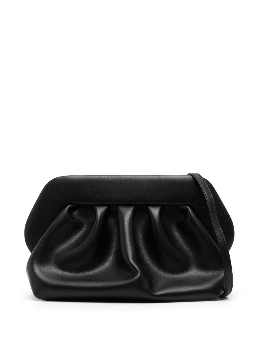 Themoirè Black Bios Clutch Bag