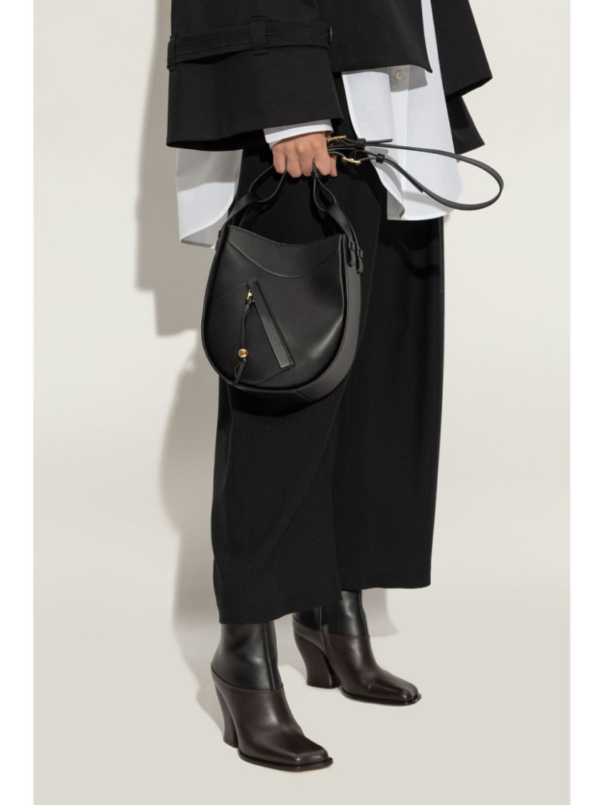 ショルダーバッグ LOEWE New Road Anagram Hobo Bag Black LOEWE - LOEWE New Road Anagram Hobo Bag Blackの通販 by Gogh