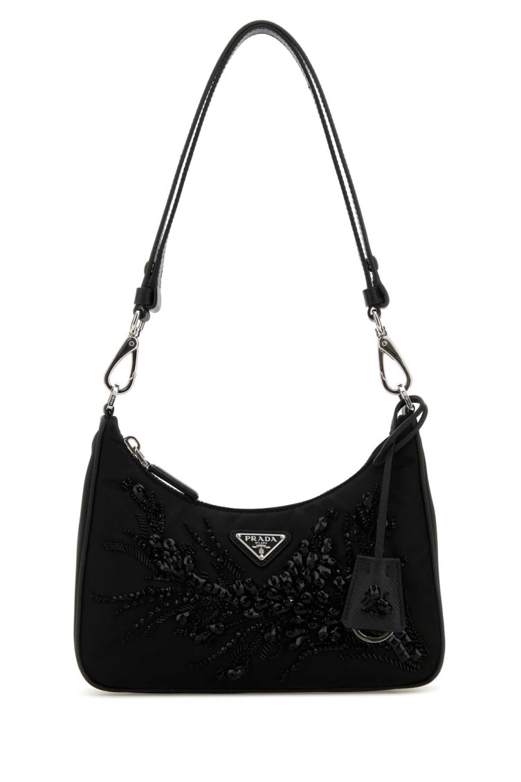 Prada Women's Re-nylon Re-edition Shoulder Bag In Black