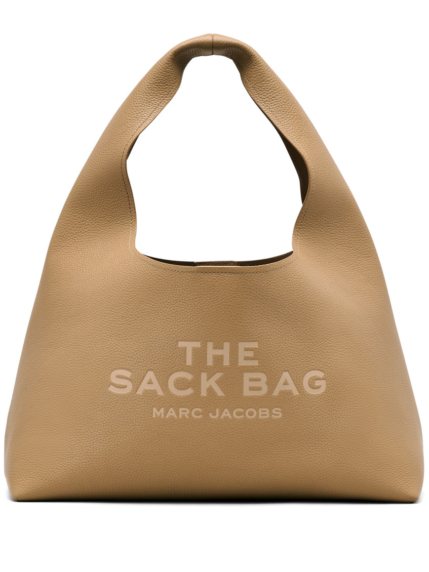 Shop Marc Jacobs Brown Large Sack Leather Bag