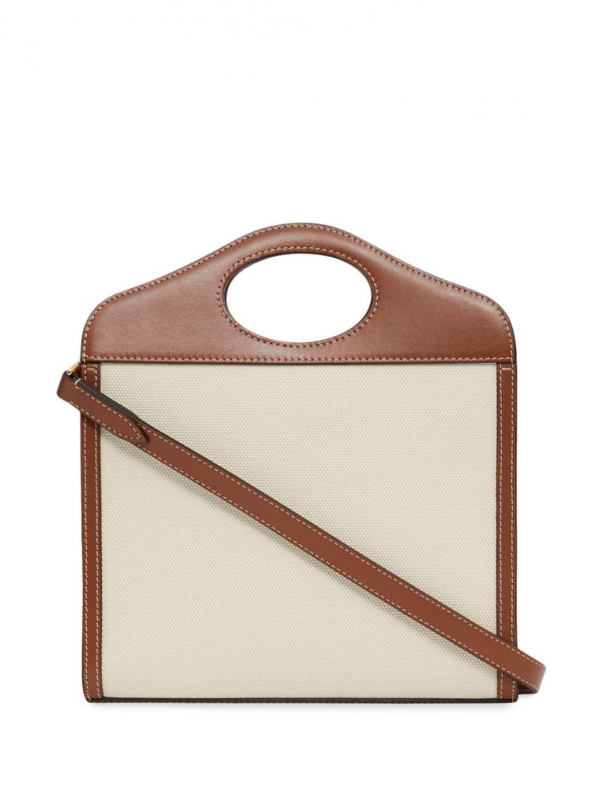 Burberry Brown Logo Mini Tote for Women Online India at Darveys.com