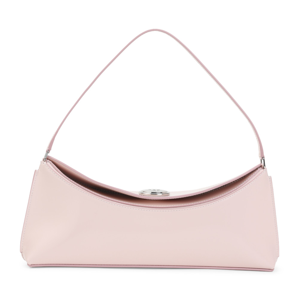 Jacquemus Smooth Pink Leather Le Calisso Handbag In Pink